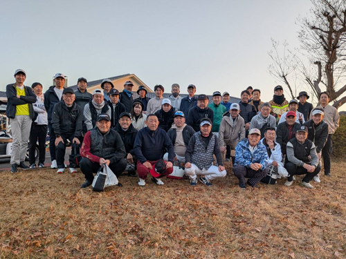 竹栄会 秋のコンペ 栃木ヶ丘ゴルフ倶楽部 令和7年11月30日